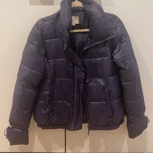 Navy blue puffer